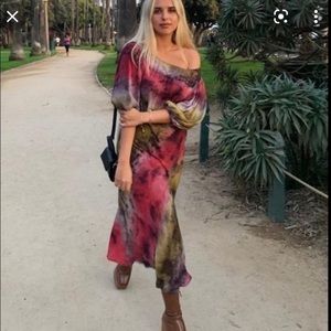 Verge Girl. Bias Cut Midi Dress
